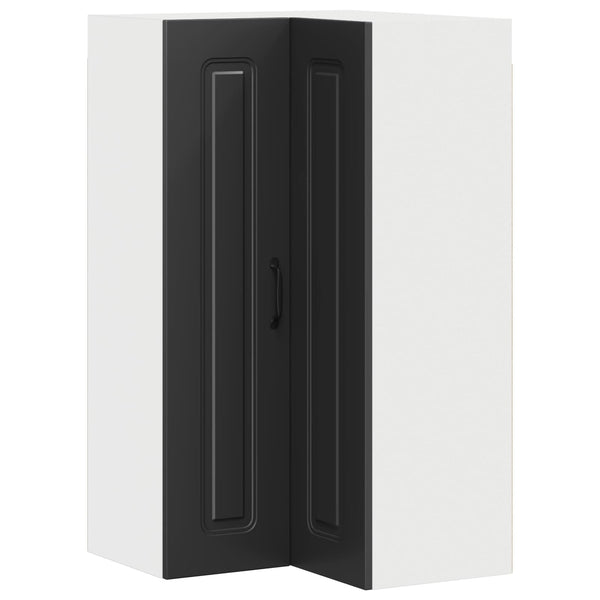 vidaXL Meuble de cuisine Kalmar noir 57 x 57 x 100 cm Bois d'ingénierie