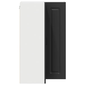 vidaXL Meuble de cuisine Kalmar noir 57 x 57 x 100 cm Bois d'ingénierie