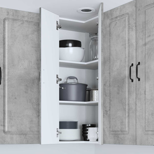 Küchenschrank Kalmar Beton Grau 100cm