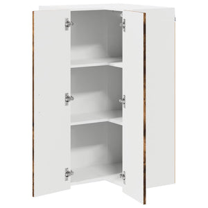 vidaXL Meuble de cuisine Kalmar Chêne fumé 57 x 57 x 100 cm