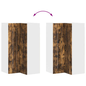 vidaXL Meuble de cuisine Kalmar Chêne fumé 57 x 57 x 100 cm