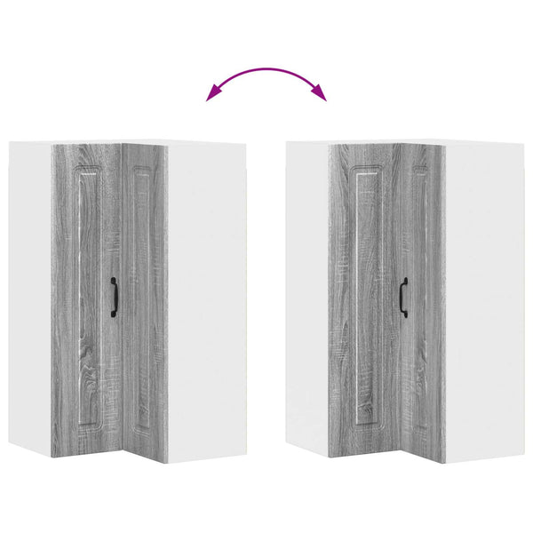 Küchenschrank Kalmar Grau Sonoma 57x57x100cm