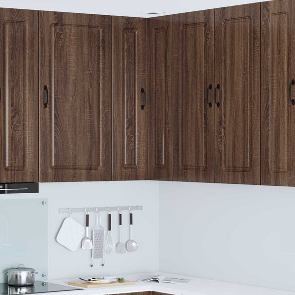 vidaXL Armoire de cuisine Kalmar aspect chêne marron 57 x 57 x 100 cm