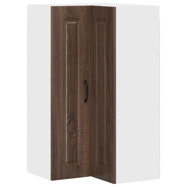 vidaXL Armoire de cuisine Kalmar aspect chêne marron 57 x 57 x 100 cm