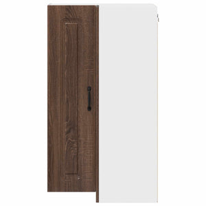 vidaXL Armoire de cuisine Kalmar aspect chêne marron 57 x 57 x 100 cm