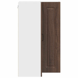 vidaXL Armoire de cuisine Kalmar aspect chêne marron 57 x 57 x 100 cm