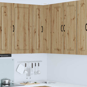 vidaXL Meuble de cuisine Kalmar chêne artisan 57 x 57 x 100 cm
