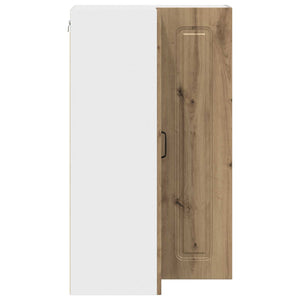vidaXL Meuble de cuisine Kalmar chêne artisan 57 x 57 x 100 cm