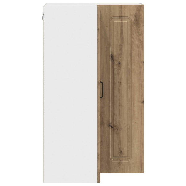 vidaXL Meuble de cuisine Kalmar chêne artisan 57 x 57 x 100 cm