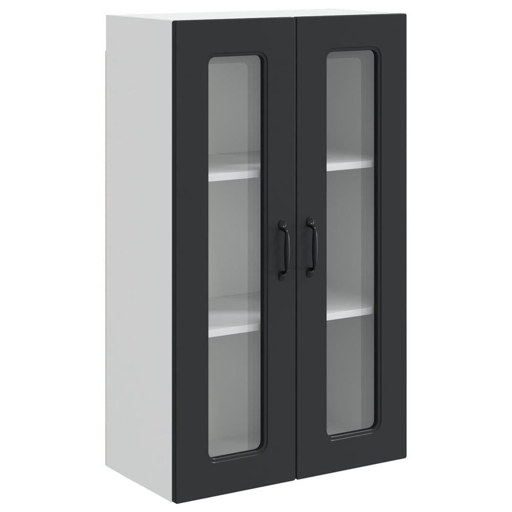 Küchenschrank Kalmar Schwarz 60x31x100cm