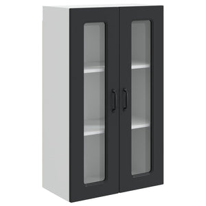 Küchenschrank Kalmar Schwarz 60x31x100cm
