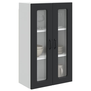 Küchenschrank Kalmar Schwarz 60x31x100cm