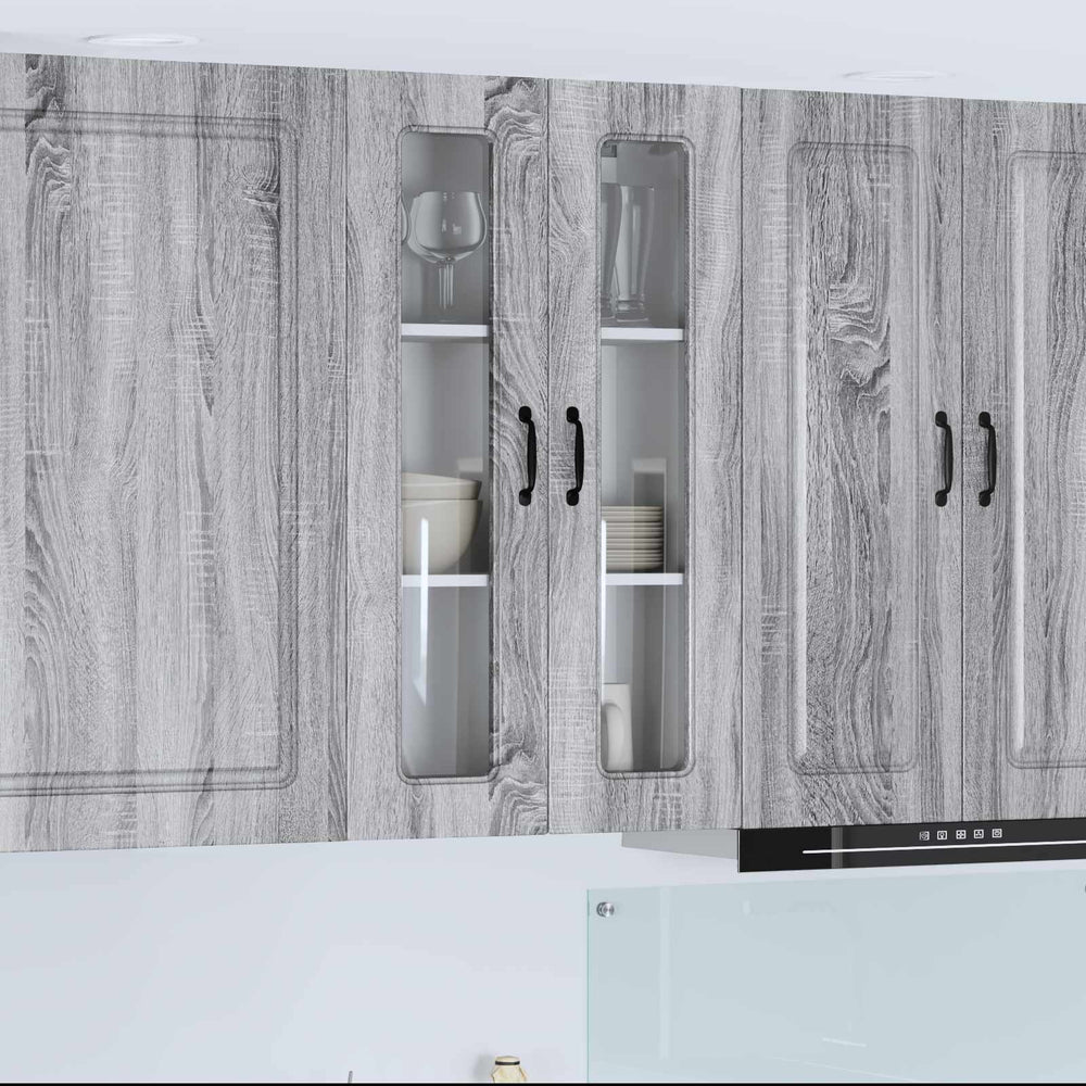 Küchenschrank Kalmar Grau Sonoma 60x31x100cm