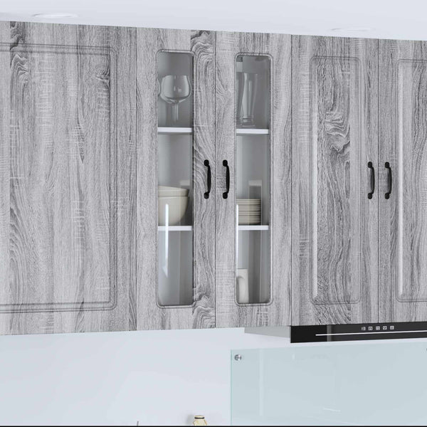 Küchenschrank Kalmar Grau Sonoma 60x31x100cm