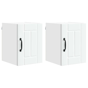 Küchenschrank Lucca, 2er-Set, Weiß