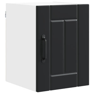 Küchenschrank Lucca, 2er-Set, Schwarz