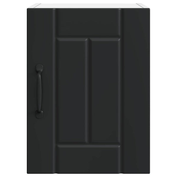 Küchenschrank Lucca, 2er-Set, Schwarz