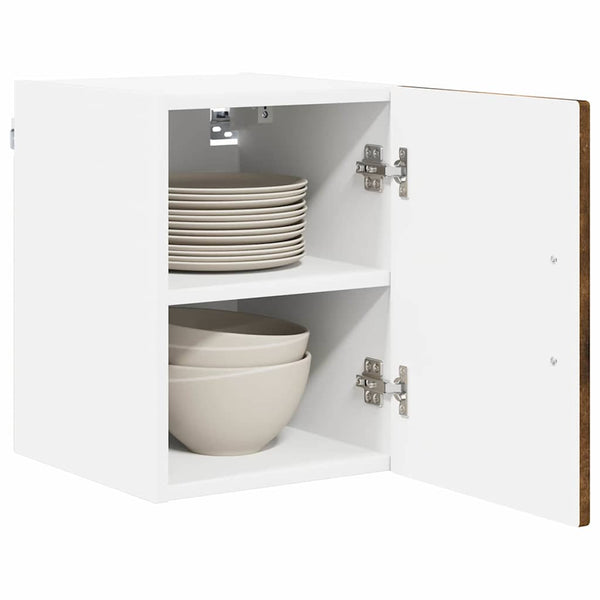 vidaXL Meuble de cuisine Lucca Chêne fumé 30 x 31 x 40 cm