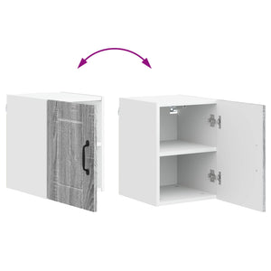 Küchenschrank Lucca 2er-Set Grau Sonoma 30x31x40 cm