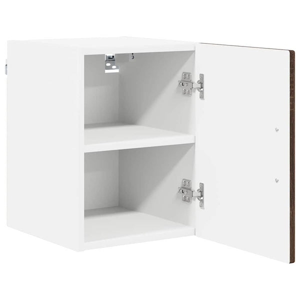 vidaXL Meuble de cuisine Lucca 2 pcs chêne marron 30 x 31 x 40 cm