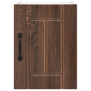 vidaXL Meuble de cuisine Lucca 2 pcs chêne marron 30 x 31 x 40 cm