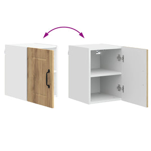 vidaXL Meuble haut de cuisine Lucca 2 pcs chêne artisan 30 x 31 x 40 cm