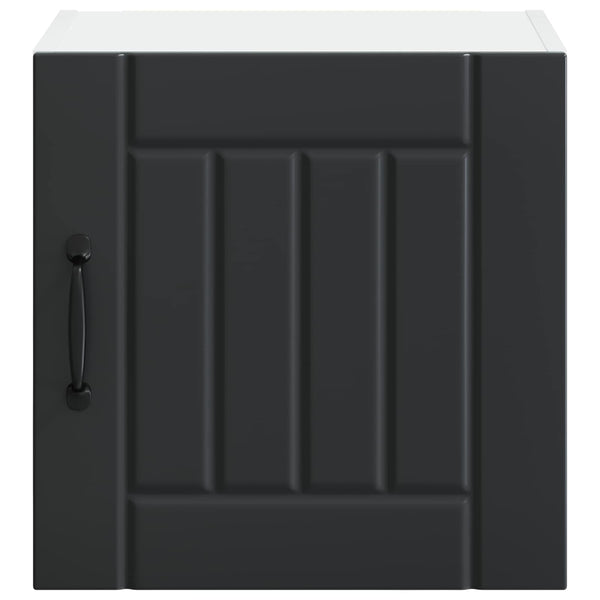 Küchenschrank Lucca Schwarz 40 cm