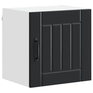 Küchenschrank Lucca, 2er-Set, Schwarz