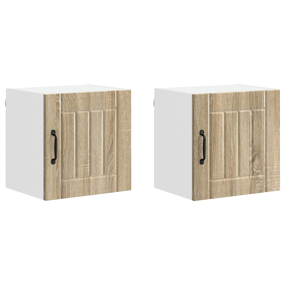 Küchenschrank Lucca 2er-Set Sonoma-Eiche