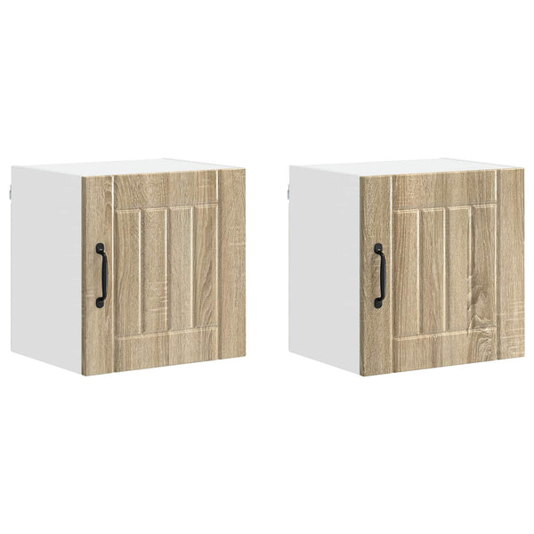Küchenschrank Lucca 2er-Set Sonoma-Eiche