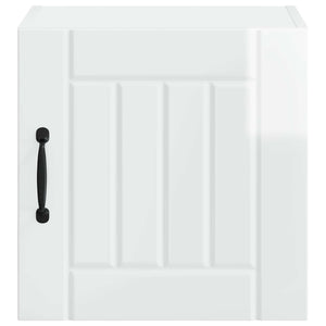 Küchenschrank Lucca, Hochglanz Weiß, 40 cm