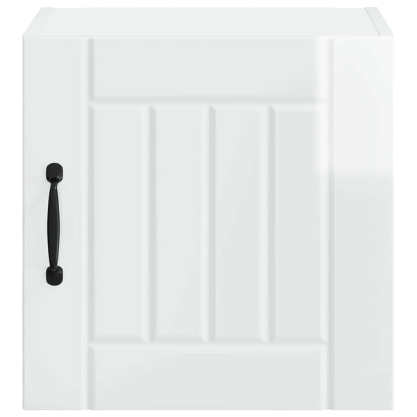 Küchenschrank Lucca, Hochglanz Weiß, 40 cm