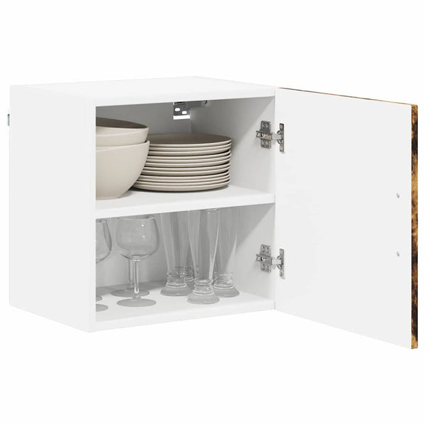 vidaXL Meuble de cuisine Lucca 2 pcs Chêne fumé 40 x 31 x 40 cm