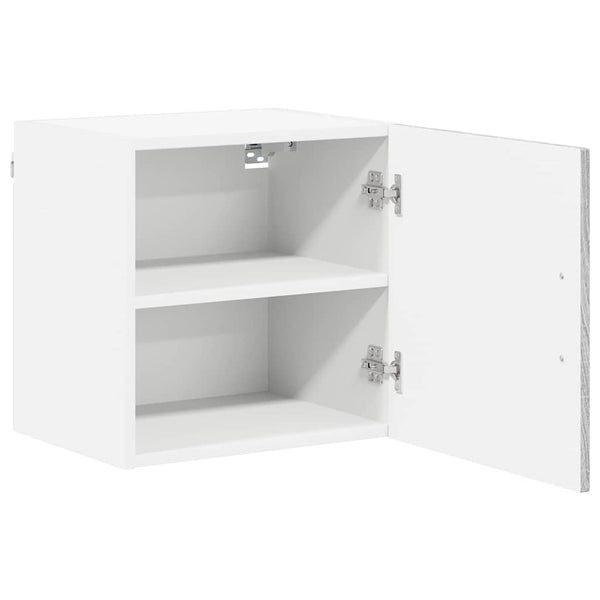 Küchenschrank Lucca, 2er-Set, Grau/Sonoma, 40x31x40 cm