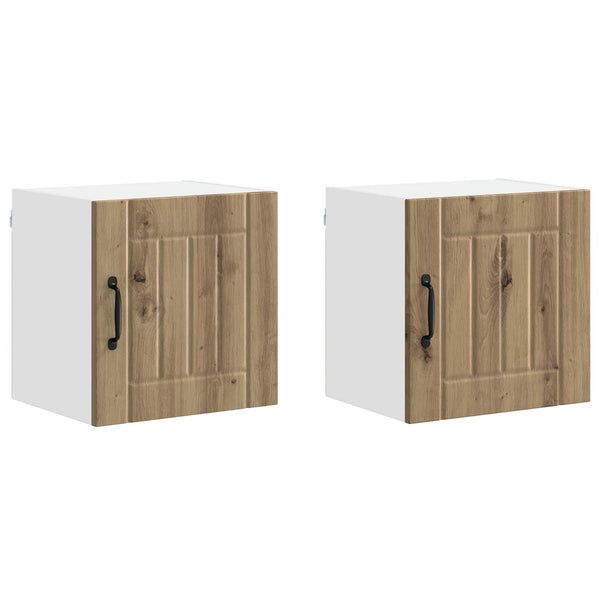 Küchenschrank Lucca 2er Set Artisan-Eiche