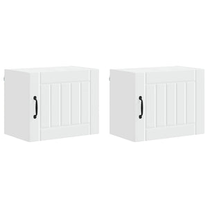 Küchenschrank Lucca, 2er-Set, Weiß
