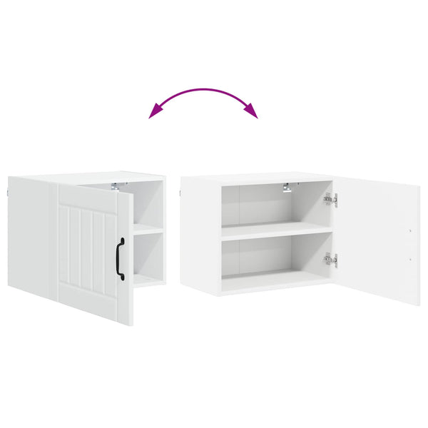 Küchenschrank Lucca, 2er-Set, Weiß