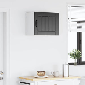 Küchenschrank Lucca Schwarz 50x31x40 cm