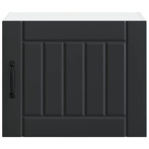 Küchenschrank Lucca Schwarz 50x31x40 cm