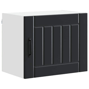 Küchenschrank Lucca, 2er-Set, Schwarz
