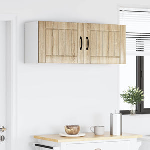 vidaXL Meuble de cuisine Lucca 2 pcs Chêne Sonoma 50 x 31 x 40 cm