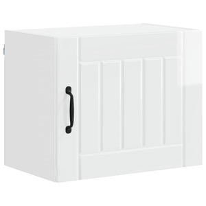 Küchenschrank Lucca Hochglanz Weiß 50cm