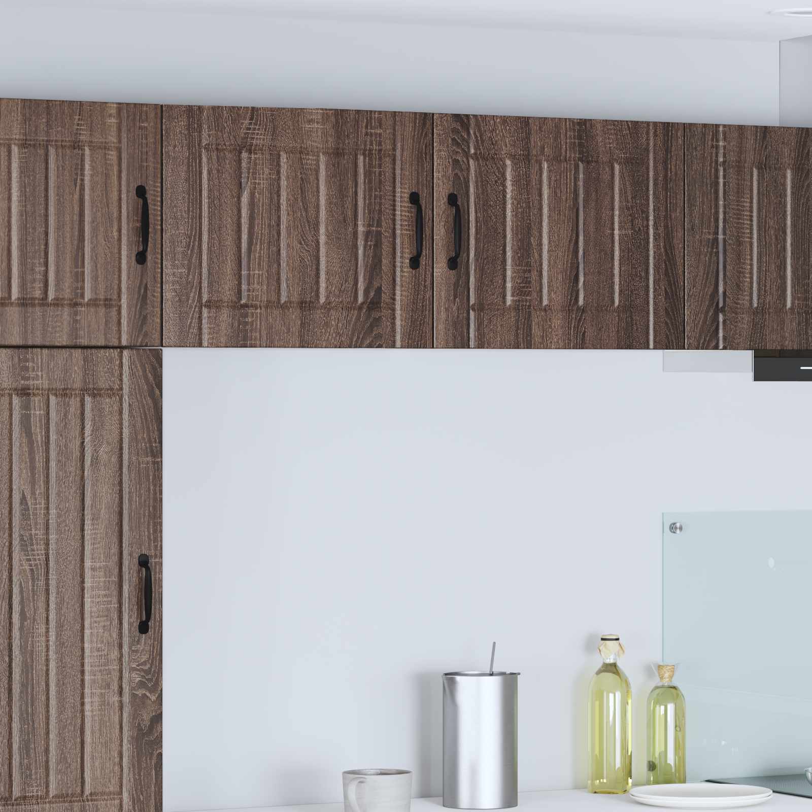 Küchenschrank Lucca 2er-Set Brauneiche