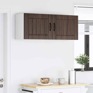 Küchenschrank Lucca 2er-Set Brauneiche
