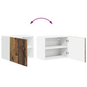 Küchenschrank Lucca 2er-Set Altholz 50x31x40cm