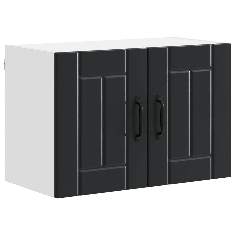 Küchenwandschrank Lucca Schwarz 60cm