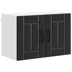 Küchenwandschrank Lucca Schwarz 60cm