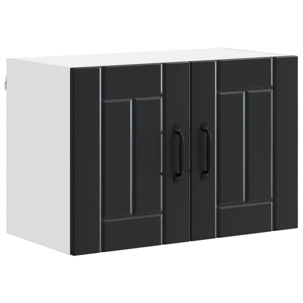 Küchenwandschrank Lucca Schwarz 60cm