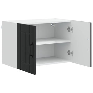 Küchenwandschrank Lucca Schwarz 60cm