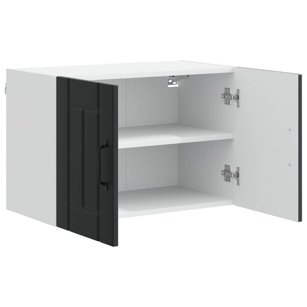 Küchenwandschrank Lucca Schwarz 60cm
